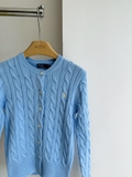 Cardigan RALPH LAUREN vặn thừng