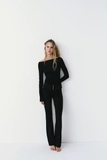Quần  ZARA bẻ cạp ống vẩy