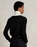 Áo len RALPH LAUREN đen gấu hoạ tiết đỏ