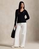 Áo len RALPH LAUREN cổ V dài tay 3 màu