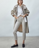 Loafer đen Massimo Dutti móc vàng