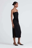 Váy 2 dây đen DEREKLAM IO CROSBY