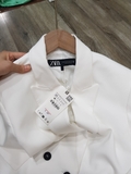 Blazer ZARA trắng