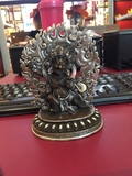 Tượng Đức Mahakala đồng Nepal 13cm