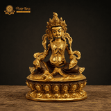 Tôn Tượng Đức Hoàng Thần Tài Nepal 23cm