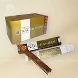 [12 Hộp] Nhang Cây Nag Chandan Golden Ấn Độ Thanh Tẩy Không Khí