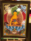 Thangka Đức Bổn Sư 66x85
