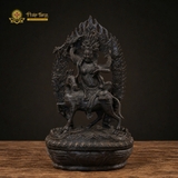 Tượng Đức Bạch Lạp Mỗ Thần - Hộ Pháp tướng nữ duy nhất trong Tây Tạng đồng Đài Loan 31cm