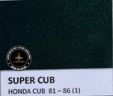 CUB 81 - 86 (1) - MÀU VỎ DƯA CÓ BẠC