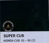 CUB 81 - 86 (2) - MÀU VỎ DƯA KHÔNG BẠC