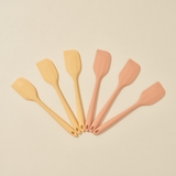Phới dẹt silicone Moyuum - Phiên bản Mini - Đỏ/Vàng