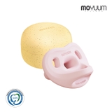 Ty ngậm 100% silicone Moyuum - 1-3m - Màu hồng