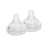 Thế hệ 3 - Núm bình sữa silicon Moyuum - Size 1/2/3/4 - Hộp 2 núm