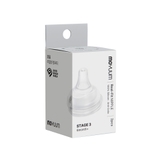 Thế hệ 3 - Núm bình sữa silicon Moyuum - Size 1/2/3/4 - Hộp 2 núm