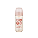 Thế hệ 3 - Bình PPSU Moyuum - Mẫu tim đỏ - 330ml