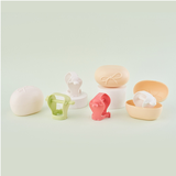 Gặm nướu silicone Moyuum - 3M+ - Hình cừu - Xanh/Đỏ
