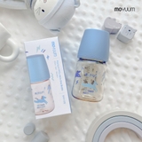 Thế hệ 3 - Bình PPSU - Mẫu ngựa - Aqua blue - 170ml/270ml