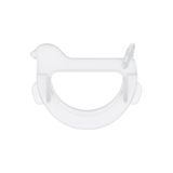Gặm nướu silicon Moyuum - 3m+ - Hình chim - Màu đỏ/Vàng/Xanh dương/Xanh lam/Trong suốt