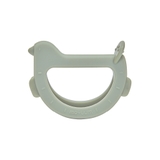 Gặm nướu silicon Moyuum - 3m+ - Hình chim - Màu đỏ/Vàng/Xanh dương/Xanh lam/Trong suốt