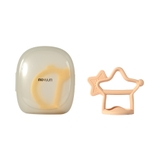 Set gặm nướu silicon Moyuum - 3m+ - Sao/Be san hô + Chim/Vàng
