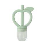 Túi lưới trái cây gặm nướu 2 in 1 Moyuum Feeder Teether - 5m+ - Màu xanh