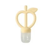 Túi lưới trái cây gặm nướu 2 in 1 Moyuum - 5m+ - Màu Vàng/Hồng/Xanh