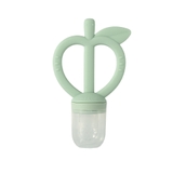 Túi lưới trái cây gặm nướu 2 in 1 Moyuum - 5m+ - Màu Vàng/Hồng/Xanh