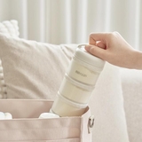 Hộp chia sữa bột Moyuum - 5 ngăn - Phiên bản Happy More