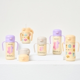 MỚI - Thế hệ 3 - Bình tập uống PPSU Moyuum - Mẫu Friends - 170ml/270ml/330ml