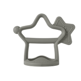 Gặm nướu silicon Moyuum - 3m+ - Hình sao - Màu Be/Xám sáng/Xám titan/Xanh/Trong suốt