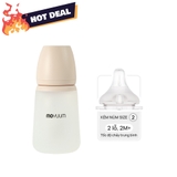 Bình sữa Silicone Moyuum - 260ml - Kèm núm 2