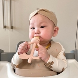 Yếm ăn dặm silicone Moyuum - BST họa tiết - Sweet Berry/ Sweet Party