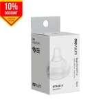 Thế hệ 3 - Núm bình sữa silicon Moyuum - Size 1/2/3/4 - Hộp 2 núm