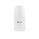 Bình sữa Thủy tinh tráng silicon Moyuum - Phiên bản trơn - 150ml/240ml
