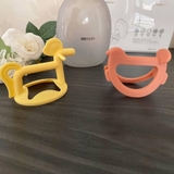 Set gặm nướu silicon Moyuum - 3m+ - Ngựa/Vàng + Chim/Đỏ