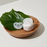 Ty ngậm 100% silicone Moyuum - 3-6m - Màu trong suốt