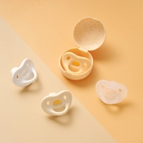 Ty ngậm 100% silicone Moyuum - 1-3m - Màu vàng