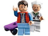 Lego Back to the Future The DeLorean Time Machine 21103