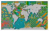 Lego World Map 31203