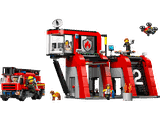 Lego Fire Station with Fire Truck 60414