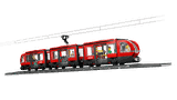 Lego Downtown Streetcar and Station 60423