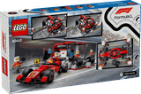 Lego F1® Pit Stop & Pit Crew with Ferrari Car 60443