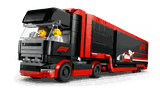 Lego F1® Truck with RB20 & AMR24 F1® Cars 60445