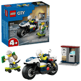 Lego Police Motorcycle Chase 60455