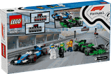Lego F1® Grid with VCARB & Sauber Race Cars 60474