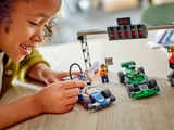 Lego F1® Grid with VCARB & Sauber Race Cars 60474