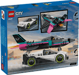 Lego City Jet vs. Car 60489
