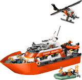 Lego City Coast Guard Rescue Boat & Helicopter 60504