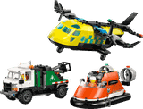 Lego City Airplane, Service Truck & Hovercraft Remix 60505