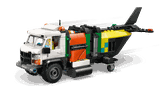 Lego City Airplane, Service Truck & Hovercraft Remix 60505